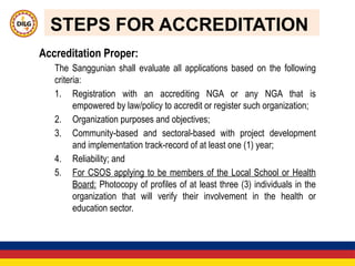 1. Guidelines on Accreditation of CSOs (LSB Representation)_DILG MC ...
