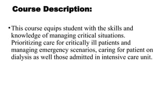 Intensive Care Course Topics 1. critical care course over view- BNSF.pptx
