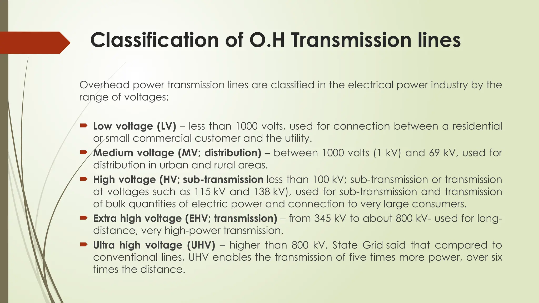 1.System of Transmission electrical engineering students | PPTX