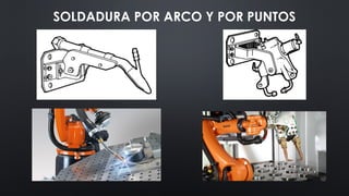 SOLDADURA POR ARCO Y POR PUNTOS
 