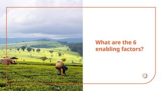What are the 6
enabling factors?
 