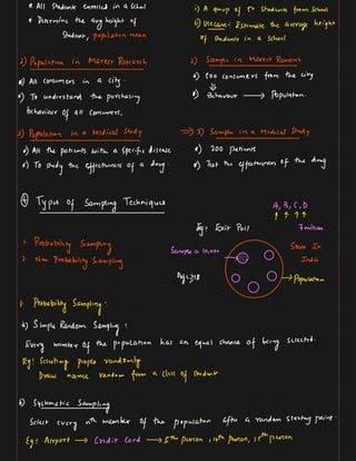 1.1 1-6-Stats Master statistics & machine learning intuition, math | PDF