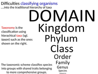 1. A 3.2 HL Classification.pptx IB Biology | PPTX