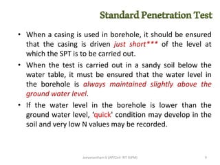 Soil Penetration Tests to assess the strength parameters of soil | PPT ...