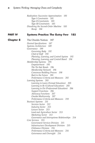 1. Systems Thinking, _ Managing Chaos and Complexity_ A Platform for ...