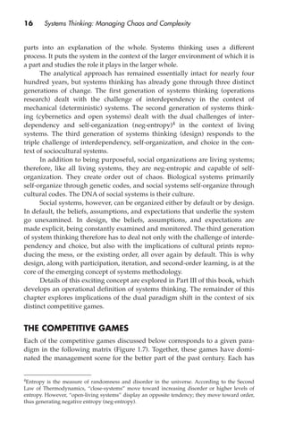 1. Systems Thinking, _ Managing Chaos and Complexity_ A Platform for ...