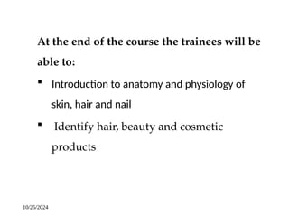 1.Introduction cosmotics.ppt for level pharmacy student | PPTX