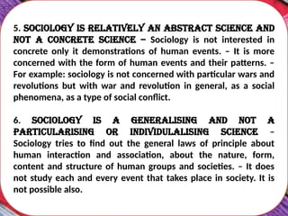 1. unit-1 sociology.pptx for bsc nursing 4th year | PPTX