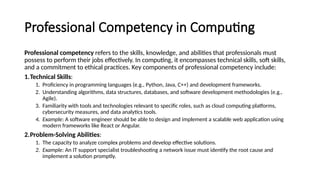Technology Proficiency Examples 1. Professional Practices CLASS LECTURES-2.pptx