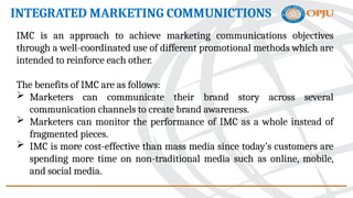 Introduction to Integrated Marketing Communication | PPTX