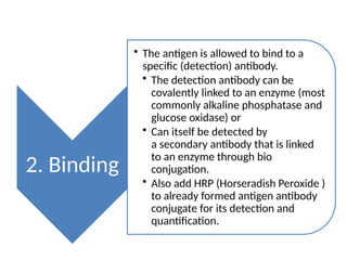 1. ELISA (ppt).pptx ENZYME LINKED IMMUNOSORBENT ESSAY | PPTX