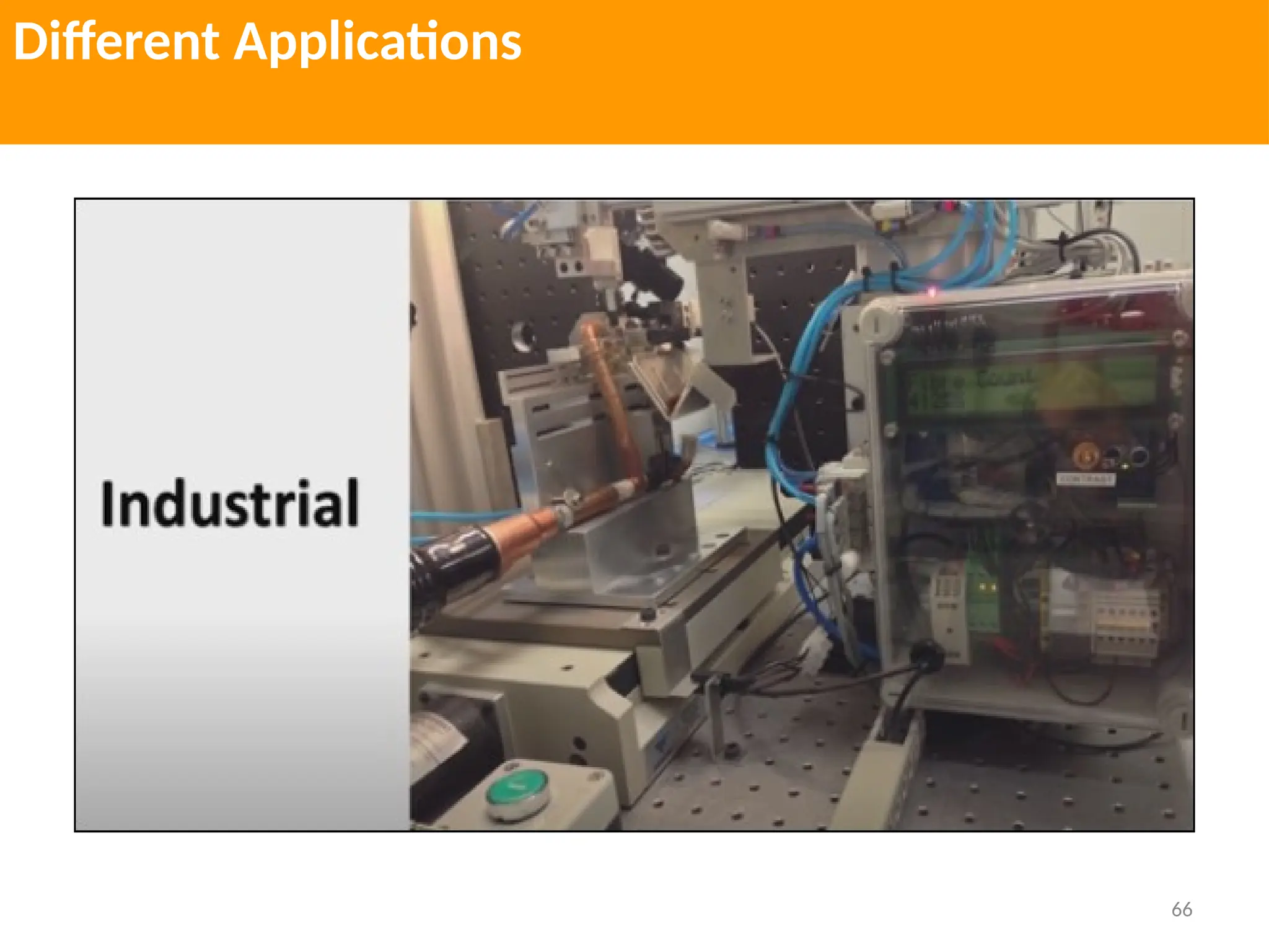 66
Different Applications
 