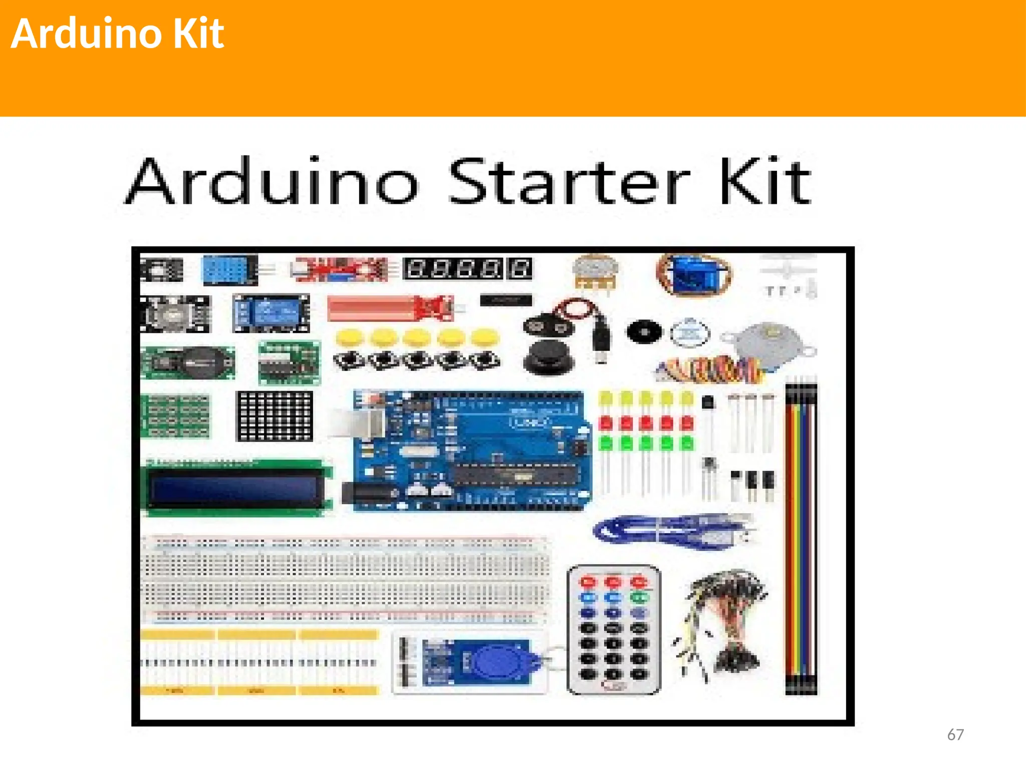 67
Arduino Kit
 