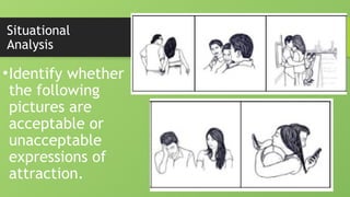 1. Teen-age Relationships including the acceptable and unacceptable ...
