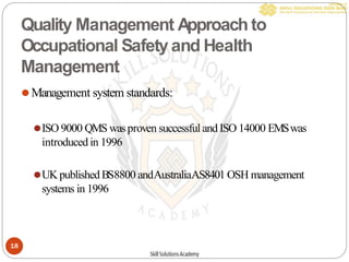 Osh Image Historical Perspective in Occupational Safety and Health. The evolution ...