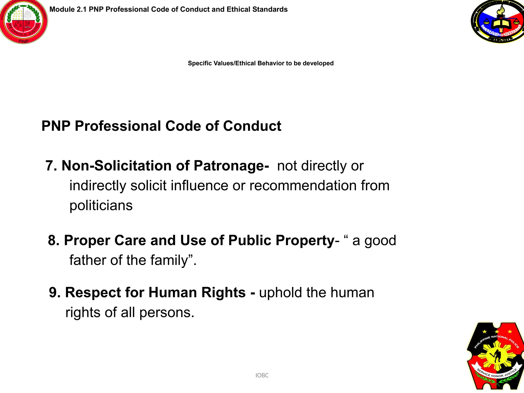 1.2 PNP Professional Code of Conduct and Ethical Standards.pptx
