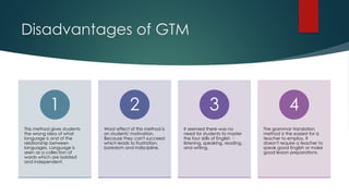 1. The Grammar Translation Method presentation | PPTX