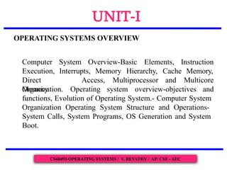 Computer System Overview with diagrams and problems | PPT