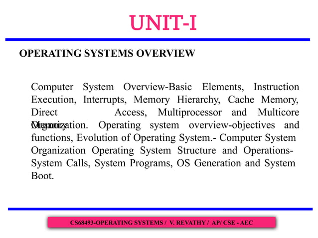 Computer System Overview with diagrams and problems | PPT