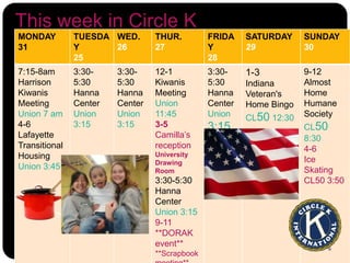 This week in Circle K