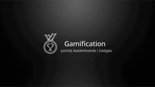 points| leaderboards | badges

 