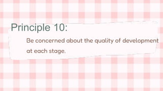 1. Three-R relationships. 2. Ten Principles 3. The Importance of ...