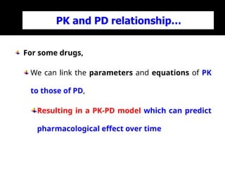 1. Introduction and Basic PK pharmaceutical ppt | PPT