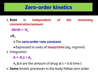1. Introduction and Basic PK pharmaceutical ppt | PPT