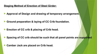 1. Method statement of Steel Girder Fabrication and Erection Rev 1.pptx