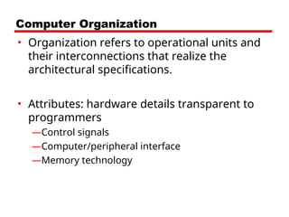 1. Introduction to computer Organisation and architecture.ppt
