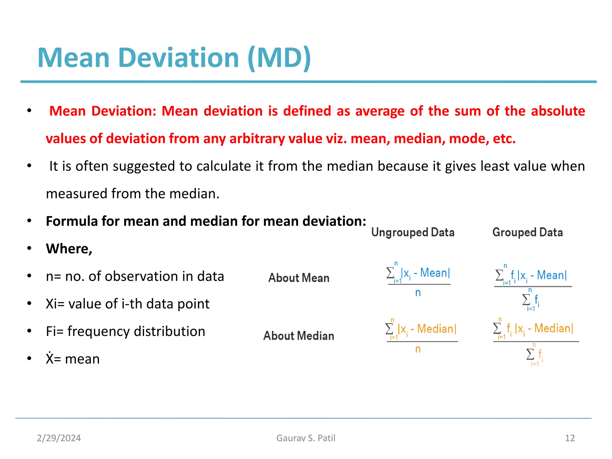 Understanding Measures of Dispersion in Data Analysis | PDF