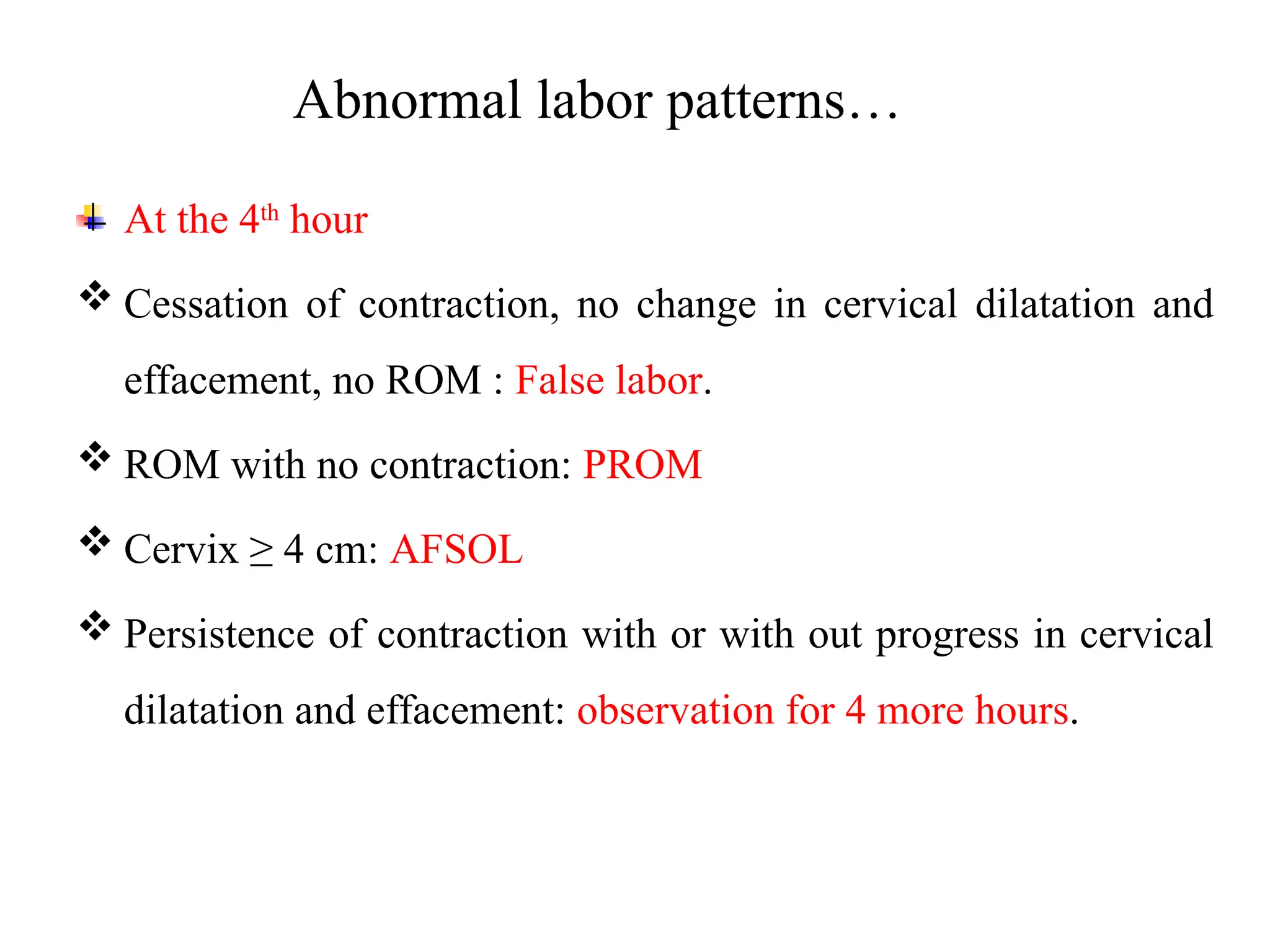ABNORMAL LABOR Patterns for residency.pptx