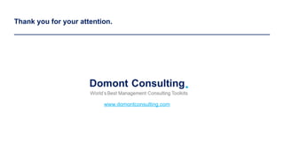 Thank you for your attention.
www.domontconsulting.com
 