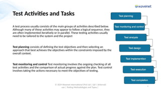 Testing Methodologies and Types (MCQ 12) | PPTX