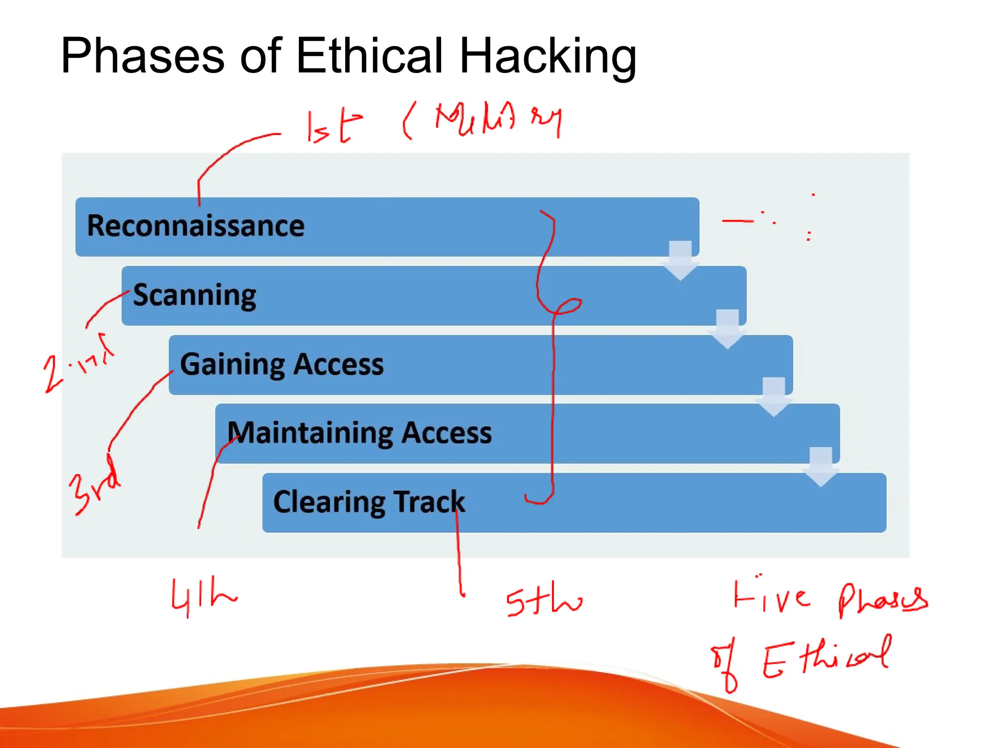 Phases of Ethical Hacking
 