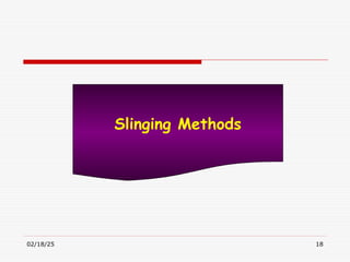 Basic Slinging Principles 1. Safe Slinging Practices.ppt FOR BEST SAFETY PRACTICE | PPT