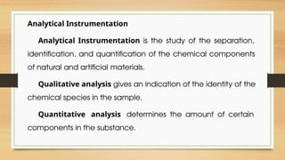 1. Introduction to Analytical Instrumentation (1).pptx