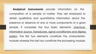 1. Introduction to Analytical Instrumentation (1).pptx