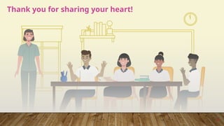 Thank you for sharing your heart!
6
 