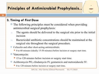 1. Antimicrobial Prophylaxis in Surgery lecture note.pptx