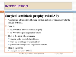 1. Antimicrobial Prophylaxis in Surgery lecture note.pptx