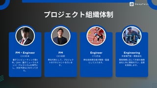 ץȽM
COOɼ
PM?Engineer
ӥԥ`ƥ󥰚s4
ꡣQNNӥ˥`
åȣ르ꥺT
yʤɤФäƤ

CEOǰ
PM
Ȥơץ
ȤΥޥͥȤФ

CTO
Engineer
缼g؟ߤ_k?O
Ȥޤ
ⲿT?_k
Engineering
_kҎģˏꤸⲿBЯ
ȹ_kФƷ|
򵣱ޤ
ģԣ̣
 