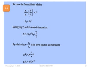 Monday, April 14, 2025 MECH/IV/ME3451/TE/I 19
1.4
 