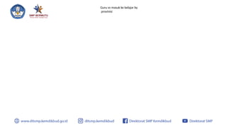 Guru vs masuk ke belajar by
provinisi
 