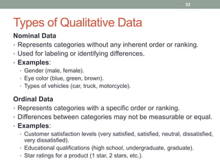 1.Introduction to Statistics - its types | PDF