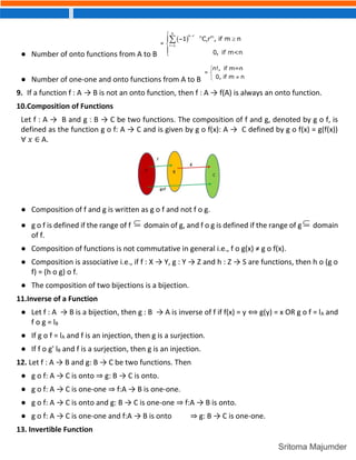 CBSE - Grade 12 - Mathematics - Ch 1 - Relations and Function (PDF ...