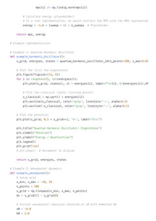 Quantum simulation Mathematics and Python examples | PDF