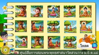 ศูนย์สื่อการสอนพระพุทธศาสนาวัดสวนวาง ม.6 ต.แม่
โหลด
เลย
!
 