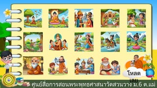 ศูนย์สื่อการสอนพระพุทธศาสนาวัดสวนวาง ม.6 ต.แม่
โหลด
เลย
!
 