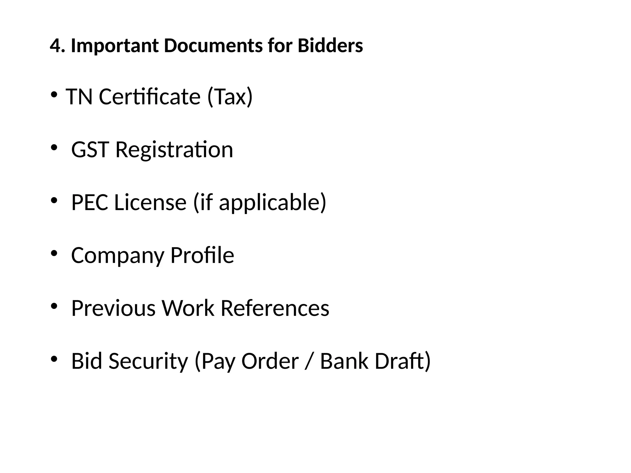1 Tendering Process And All About The Basics Pptx